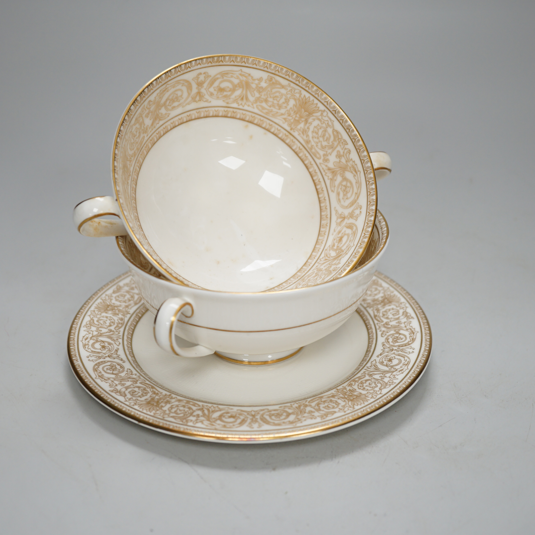 A Royal Doulton 'Sovereign' part dinner service